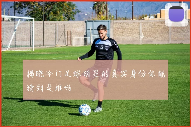 揭晓冷门足球明星的真实身份你能猜到是谁吗